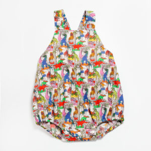Baby dungareesn in Liberty Dino